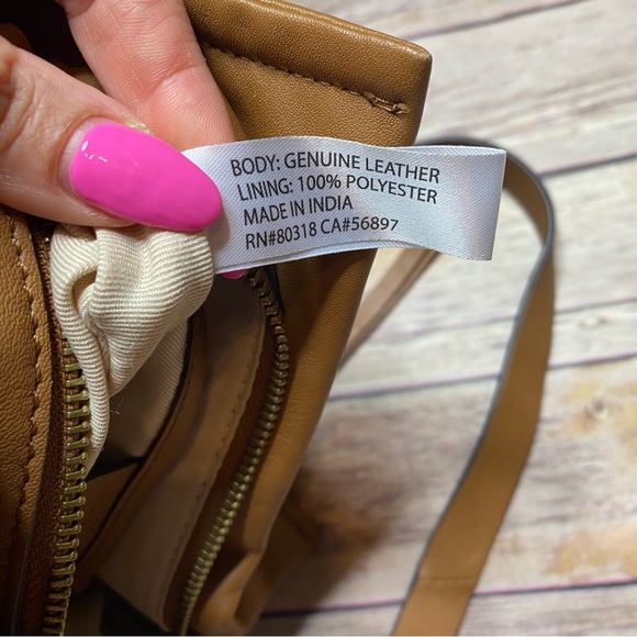 Lucky Brand Soue Leather Crossbody Bag - Picture 6 of 11